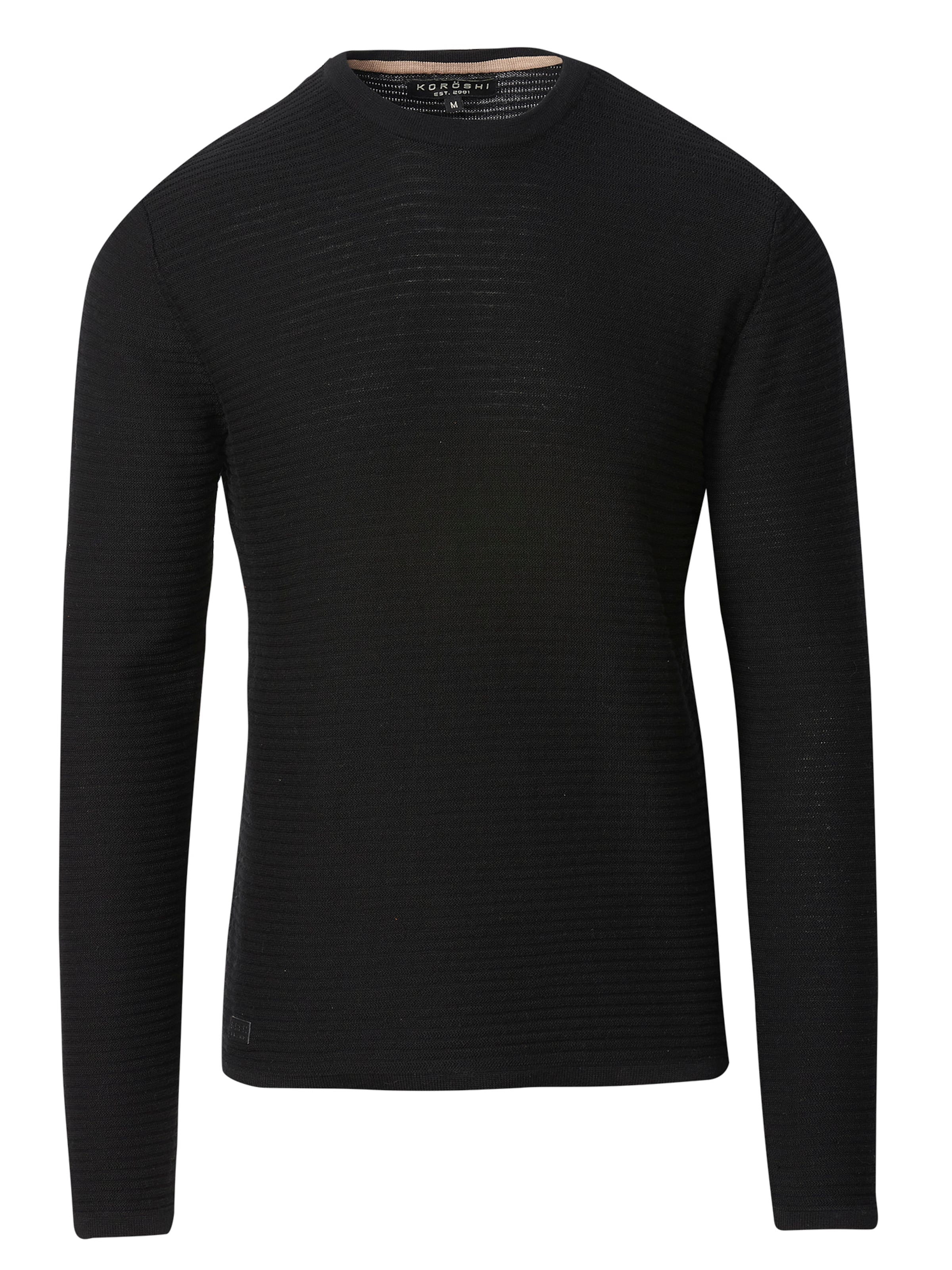 KOROSHI Kampsun, värv must: eest vaates