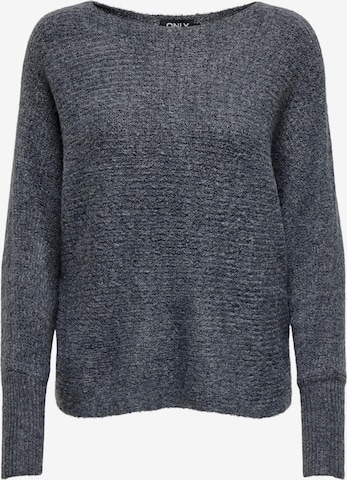 Pull-over 'ONLDaniella' ONLY en bleu : devant