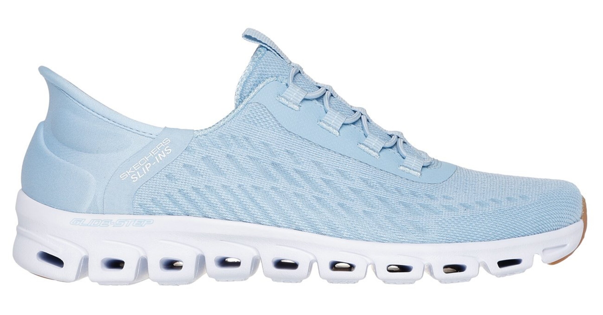 SKECHERS Slip-Ons 'Glide Step - Tranquility' in Blue