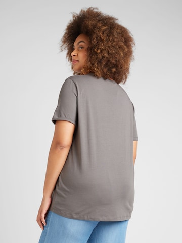 ONLY Carmakoma Shirt 'Boop' in Grey