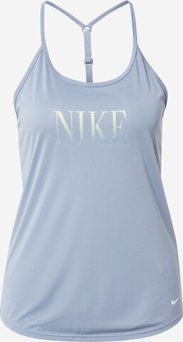 NIKE Sports Top in Blue: front