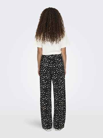 JDY Wide leg Broek 'JDYCITA' in Zwart