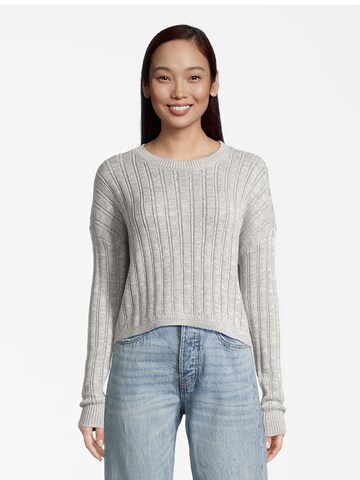 Pull-over AÉROPOSTALE en gris : devant