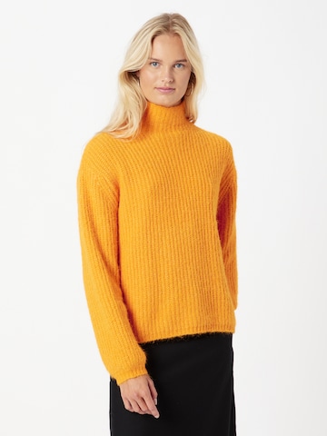 BRUUNS BAZAAR Sweater 'Syringa Rika' in Orange: front