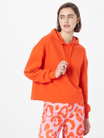 PIECESSweater majica 'Chilli' - narančasta boja: prednji dio