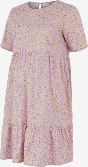 Pieces Maternity Kleid 'Trine' in gelb / grasgrün / mauve, Produktansicht