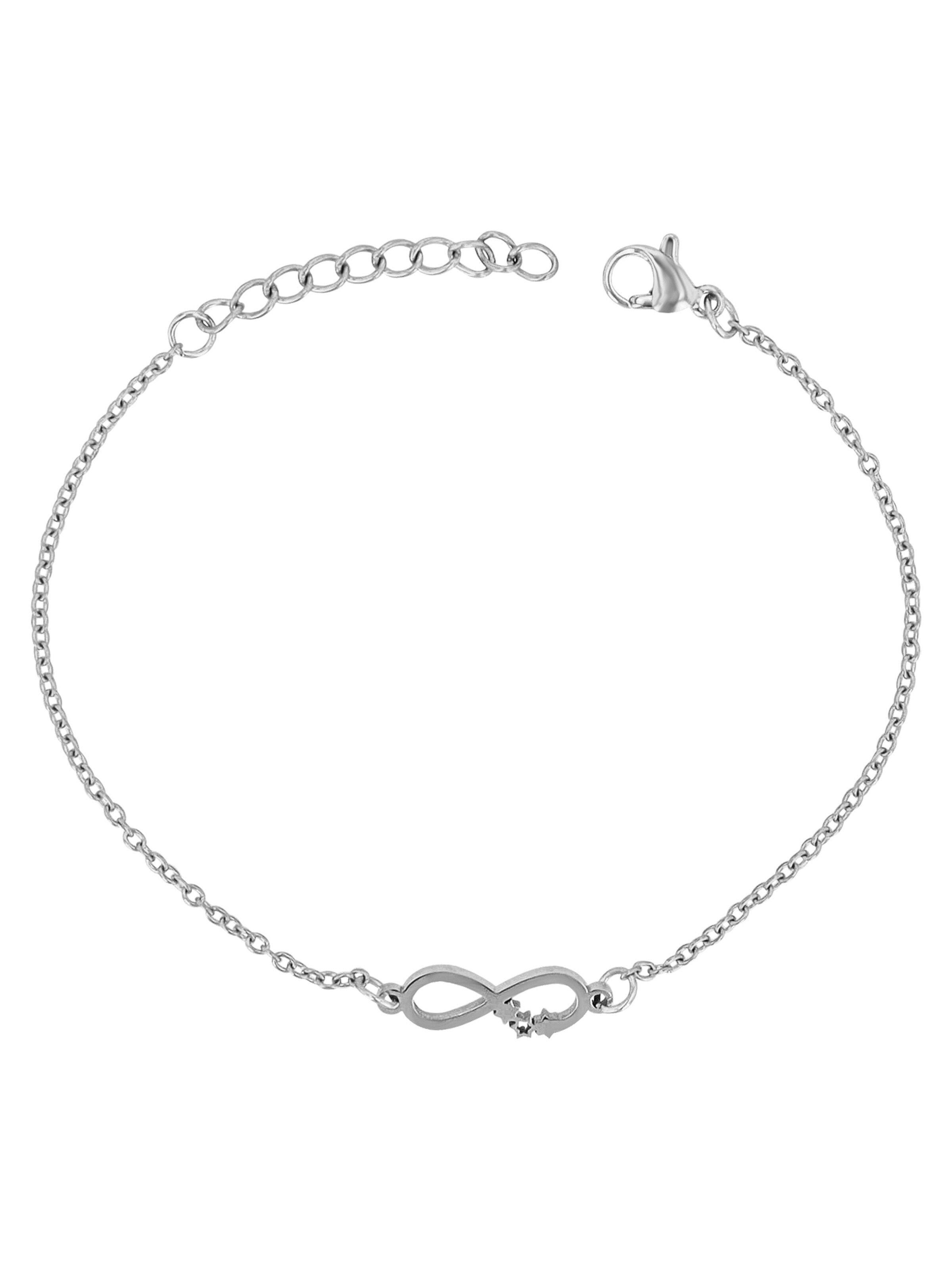 Akzent Bracelet in Silver: front