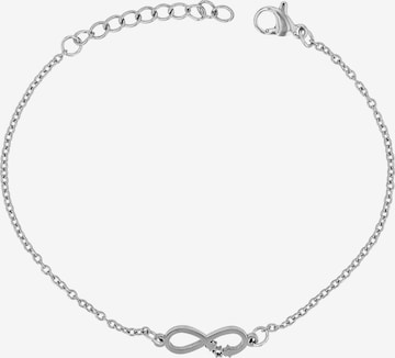 Akzent Bracelet in Silver: front