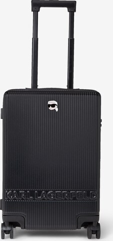 Karl Lagerfeld Cart 'Ikonik' in Black: front