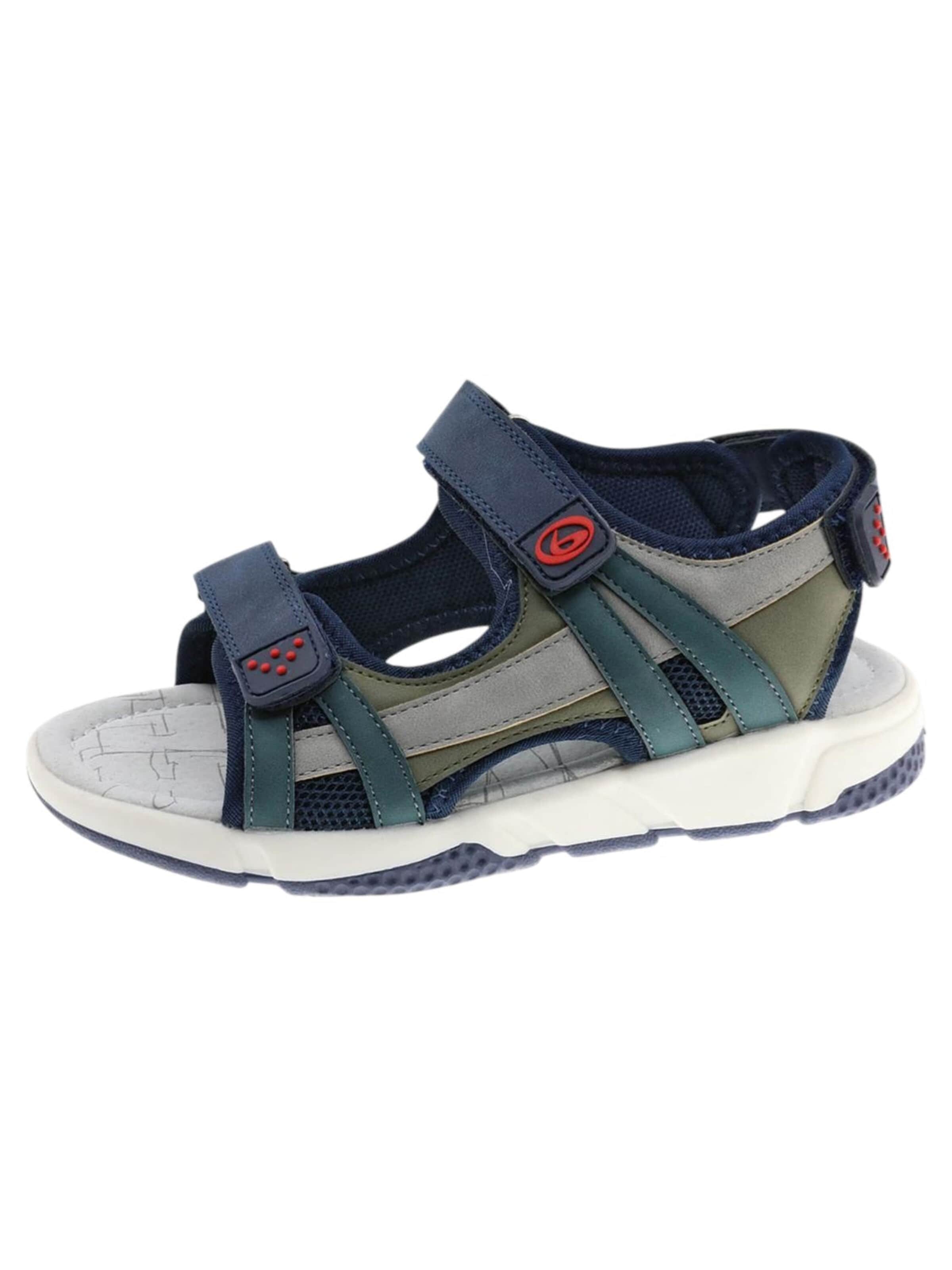 Beppi - Zapatos abiertos en azul: frente