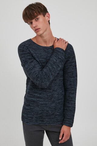 INDICODE JEANS Sweater 'Bayne' in Blue: front