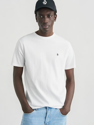 balta Volcom Marškinėliai: priekis
