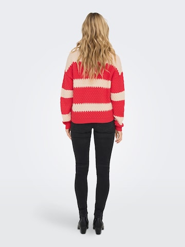 JDY Pullover 'SANA' in Rot