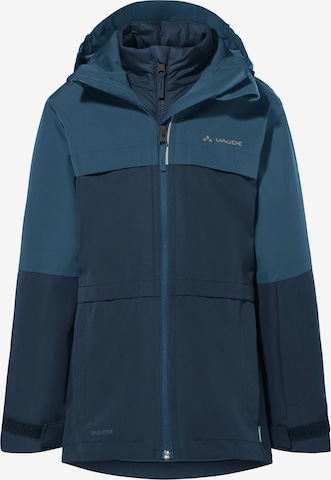 VAUDE Athletic Jacket 'Snow Cup III' in Blue: front