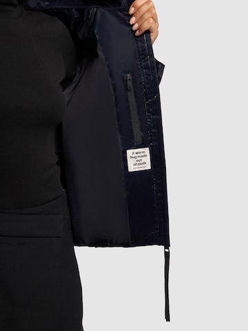 khujo Winter jacket 'Audrey Shiny' in Blue