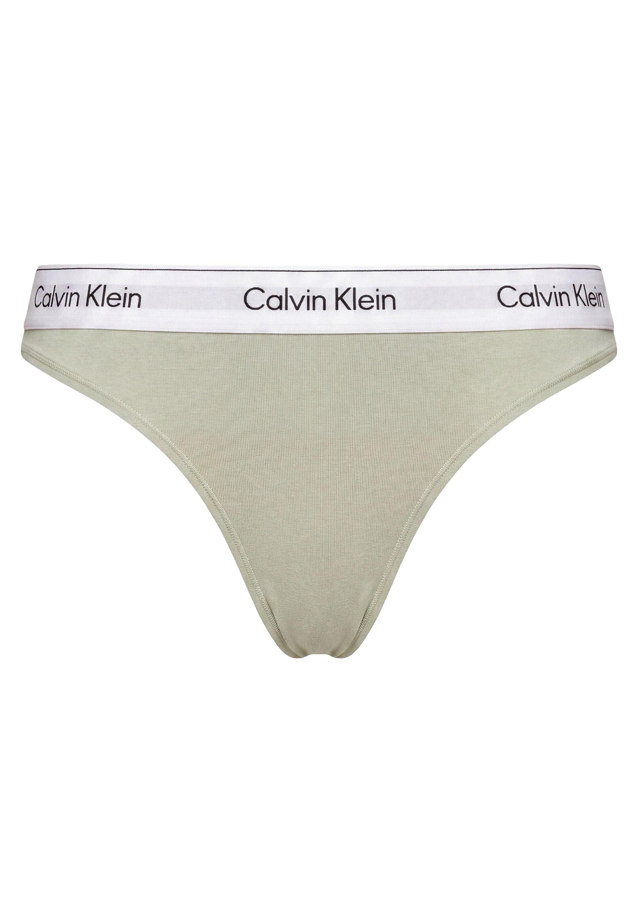 Tanga de la Calvin Klein Underwear pe verde: față