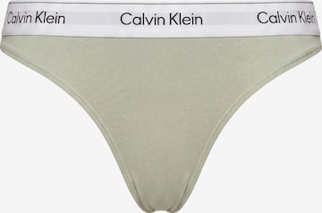 Tanga de la Calvin Klein Underwear pe verde: față