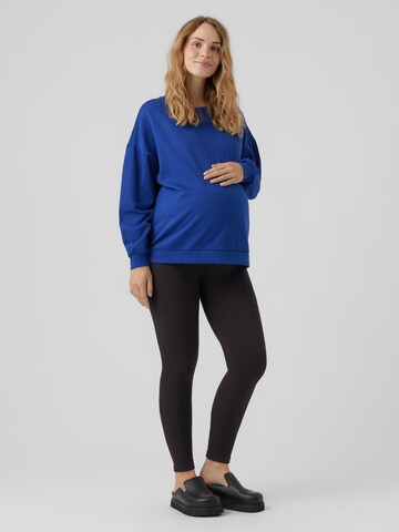 Bluză de molton 'MEA OCTAVIA' de la Vero Moda Maternity pe albastru