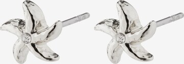 Boucles d'oreilles 'Oakley' Pilgrim en argent : devant