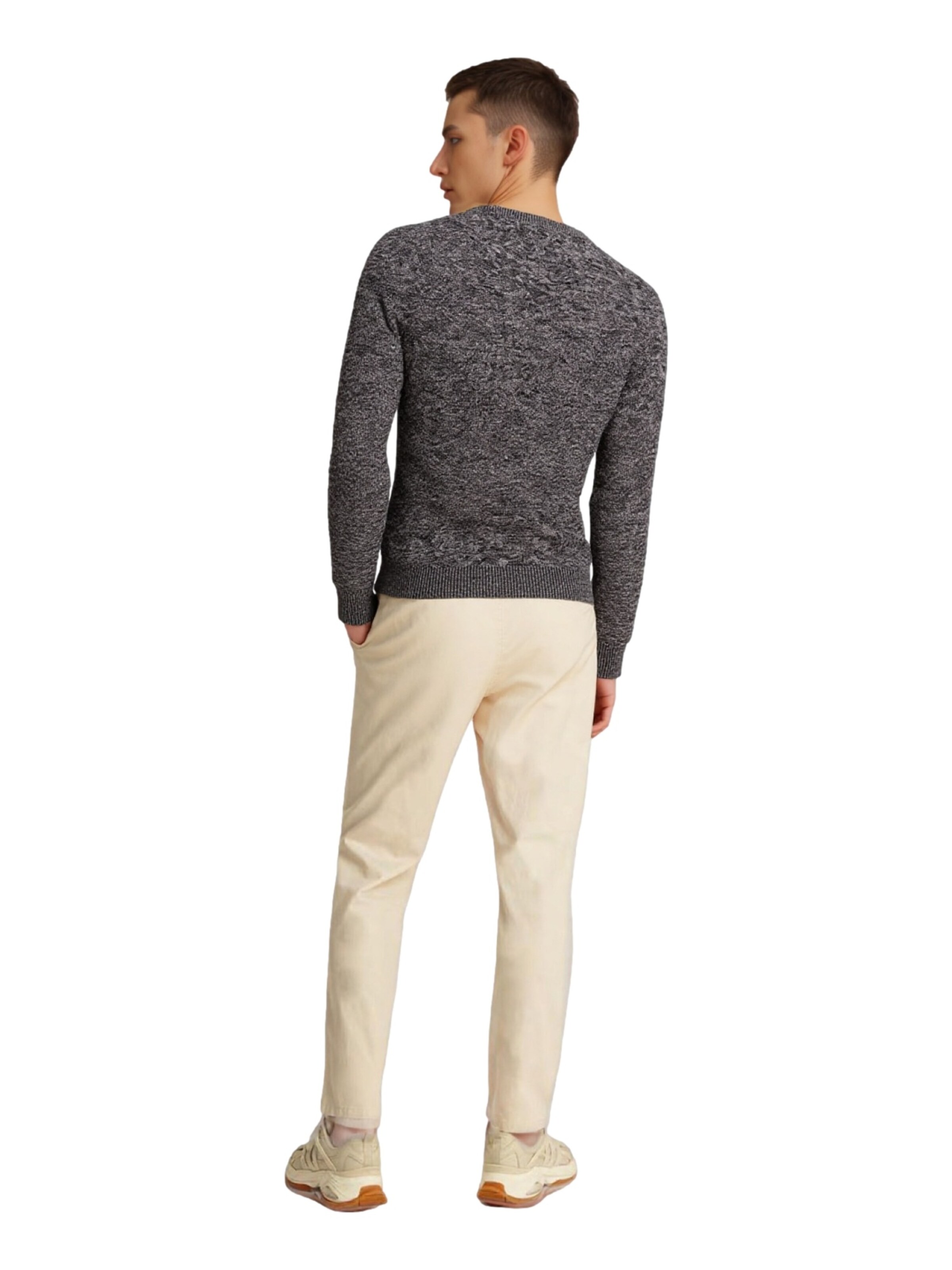 Key Largo Trui 'Como' in Blauw