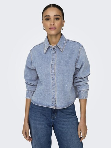ONLY Bluse 'ONLMaggie' i blå: forside