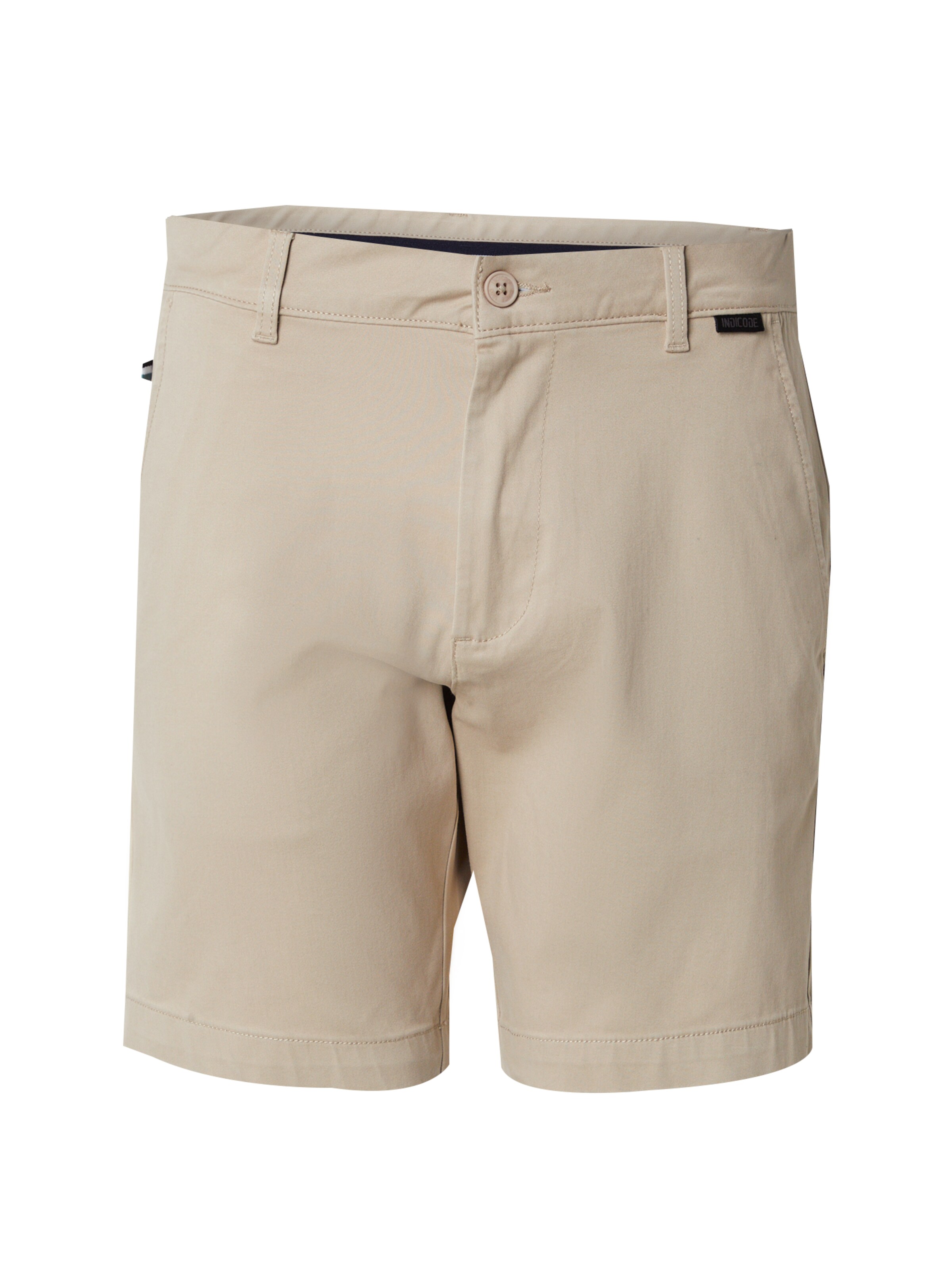 Regular Pantalon chino 'Tristian' INDICODE JEANS en gris : devant