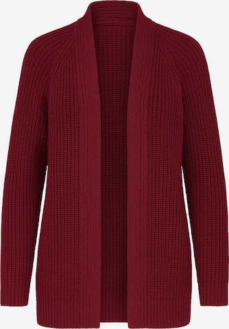 WOMAN VISION Gebreid vest in Rood: voorkant