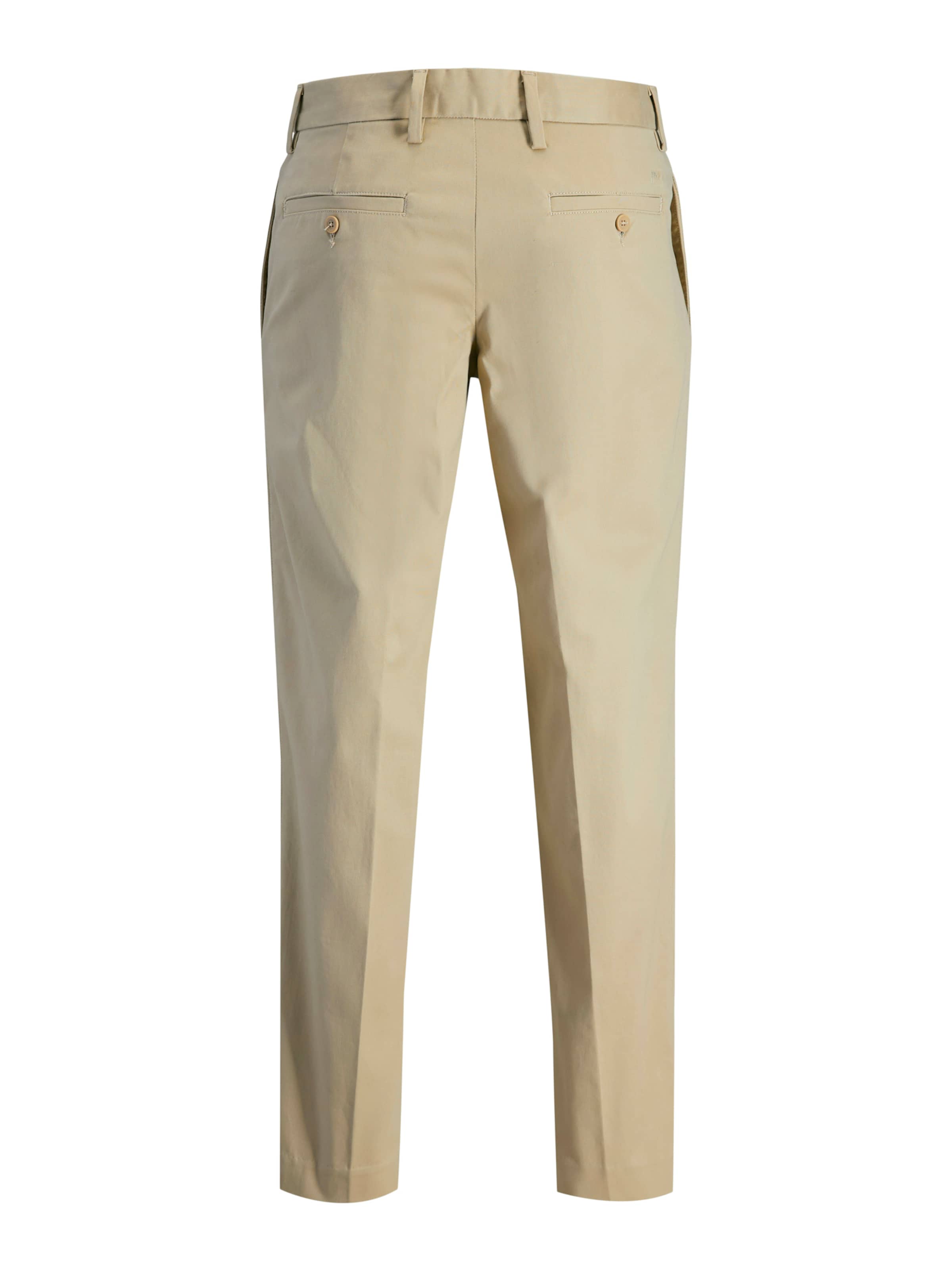 JACK & JONES Regular Trousers 'JPSTKane Mason' in Beige