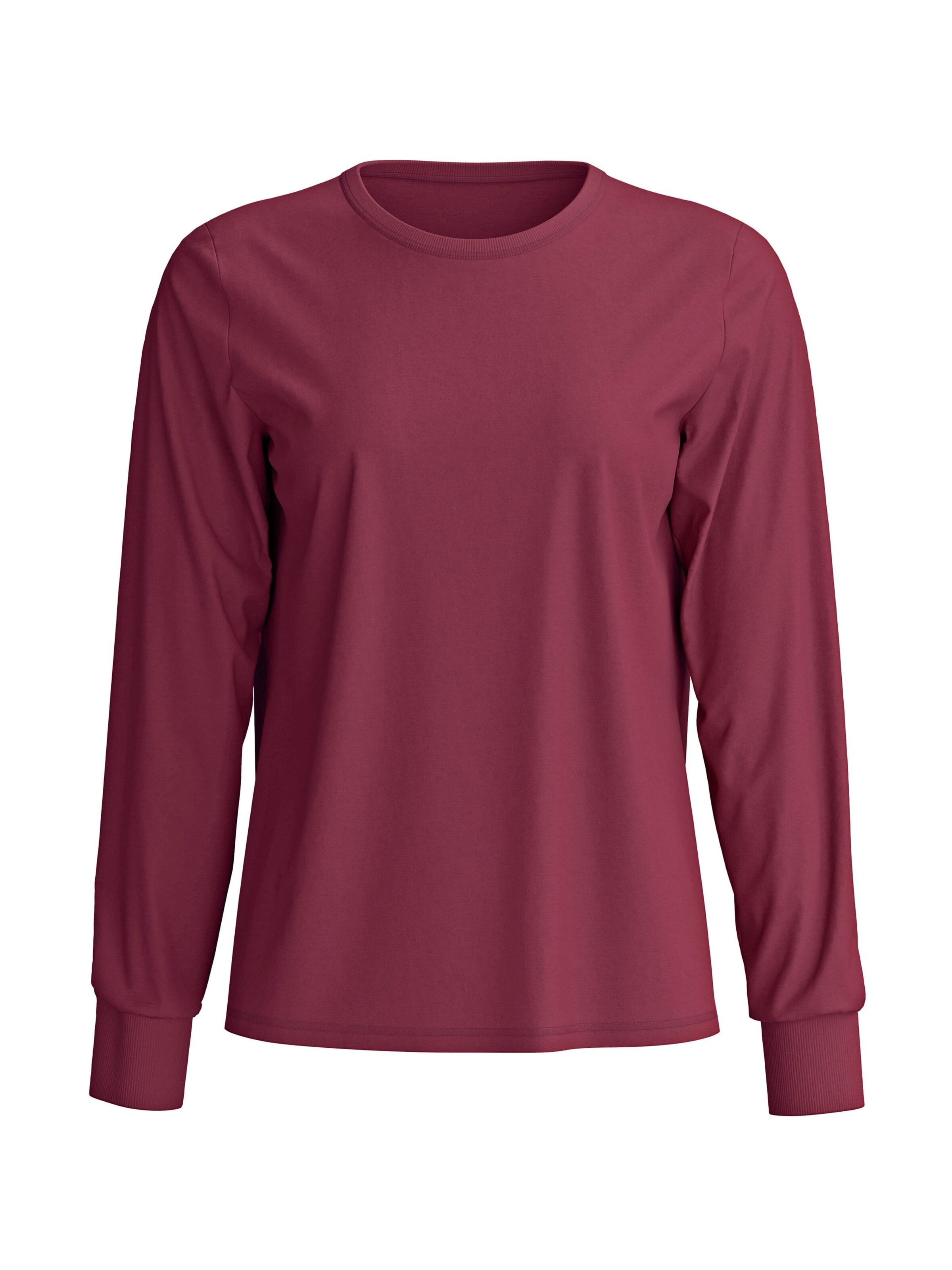 Camicia da notte 'PJ Party M&M' di CALIDA in rosso: frontale