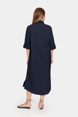 SAINT TROPEZ Shirt dress 'Zalinda' in Blue