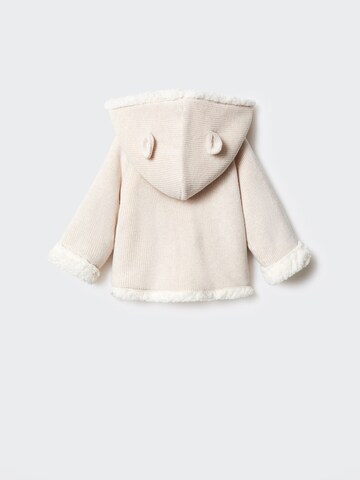 MANGO KIDS Knit Cardigan 'Lulu' in Beige