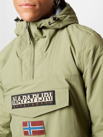 NAPAPIJRI Between-Season Jacket 'RAINFOREST' in Green