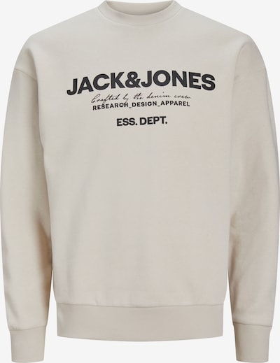 JACK & JONES Sweat-shirt 'Gale' en mastic / noir, Vue avec produit