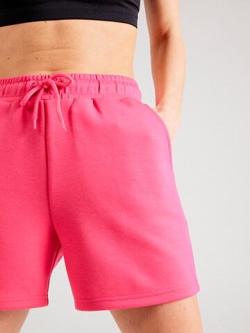ONLY PLAY Regularen Športne hlače | roza barva
