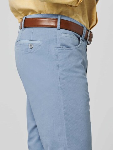 MEYER Regular Chino Pants 'Dublin' in Blue