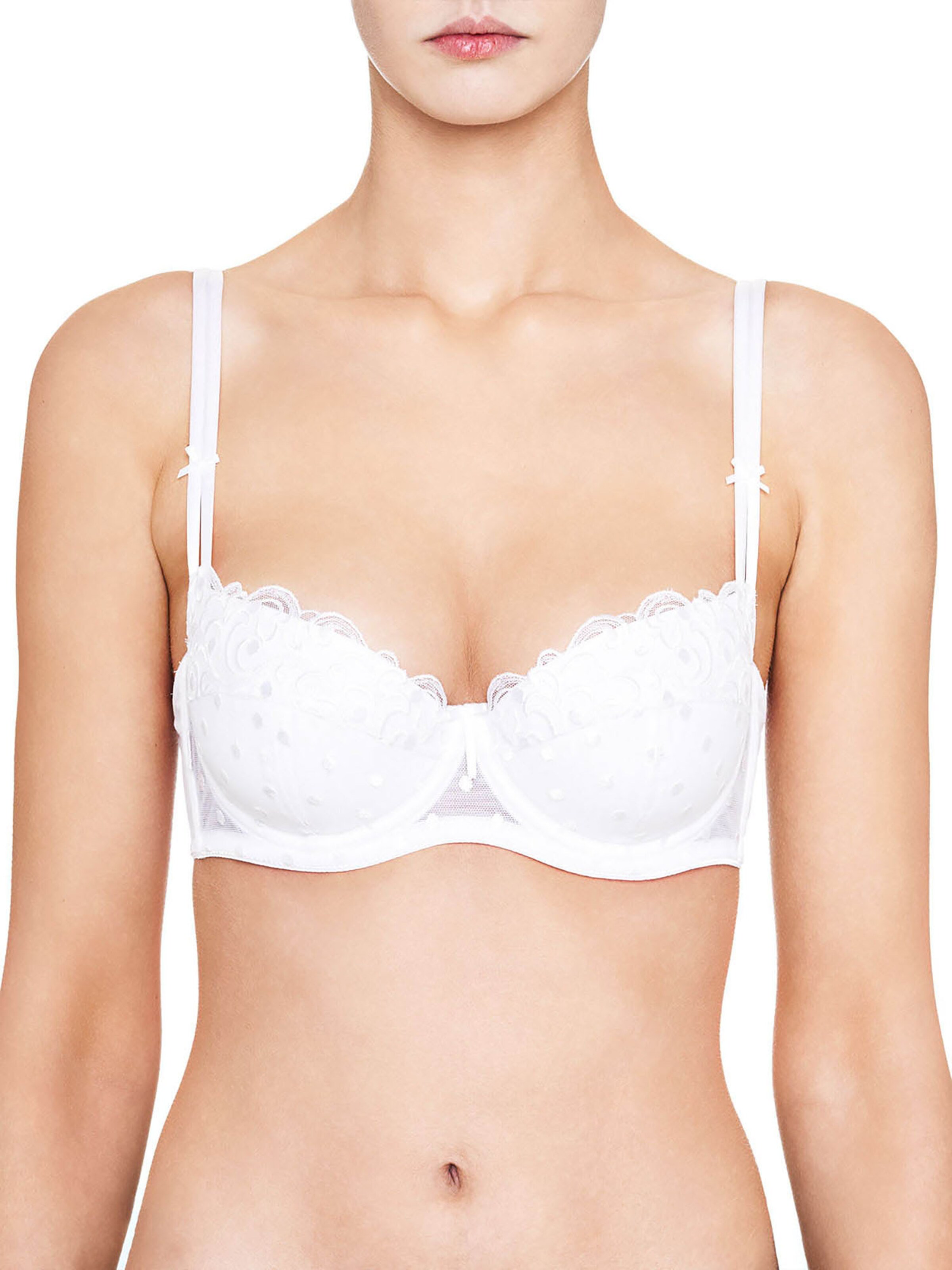 SUSA Balconette BH‌‌‌‌‌‌ in Weiß: Vorderseite