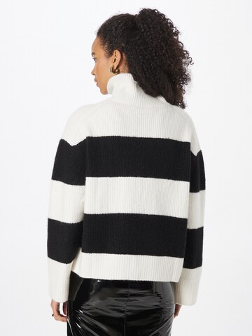 WEEKDAY Pullover 'Stay' in Weiß