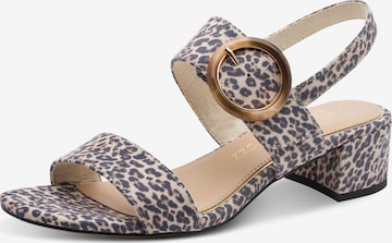 Sandales MARCO TOZZI en beige : devant