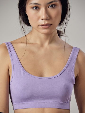 OWN Off With Nature - Top 'Top Sportivo Lillà (Copia)' en lila