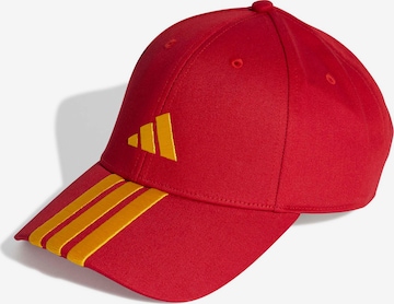 ADIDAS SPORTSWEAR Športová šiltovka 'BBALL 3S' - Červená: predná strana