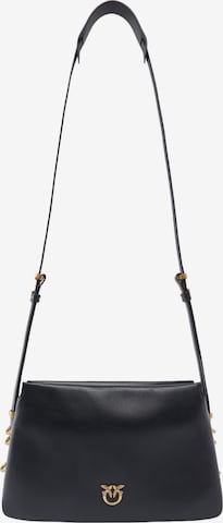 PINKO - Bolso de hombro 'TRIPLET MINI VITELLO MORBIDO 105883 A0QO' en negro: frente