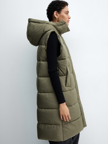 Gilet 'Tornado' MANGO en vert