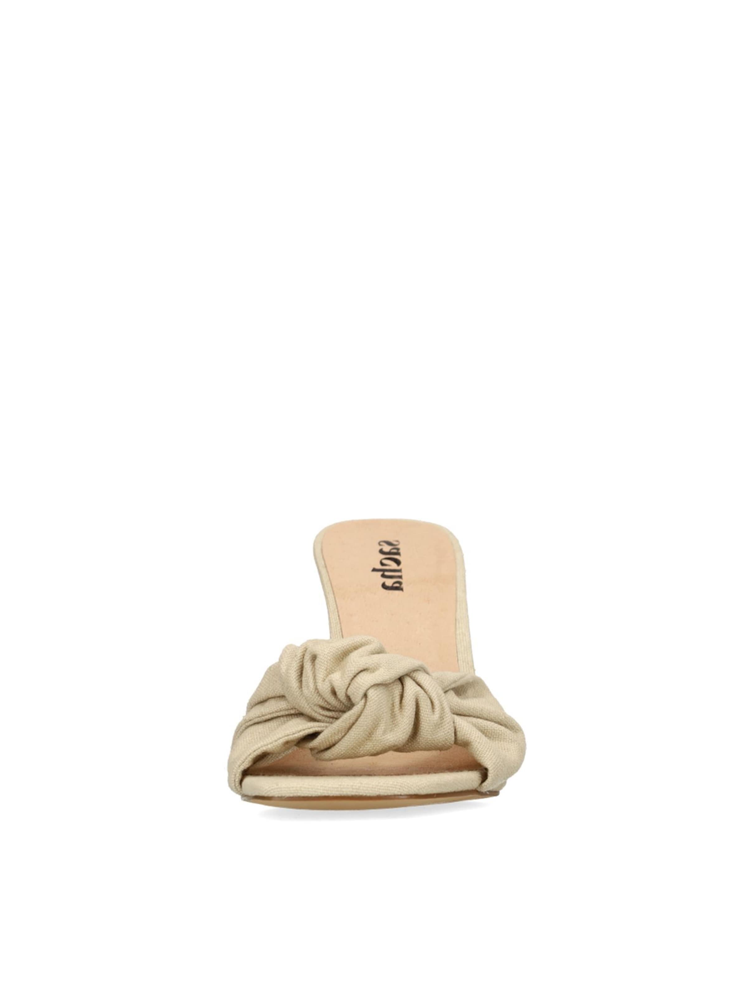 Mule SACHA en beige