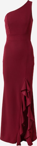 Robe de soirée 'MILLY' WAL G. en rouge : devant