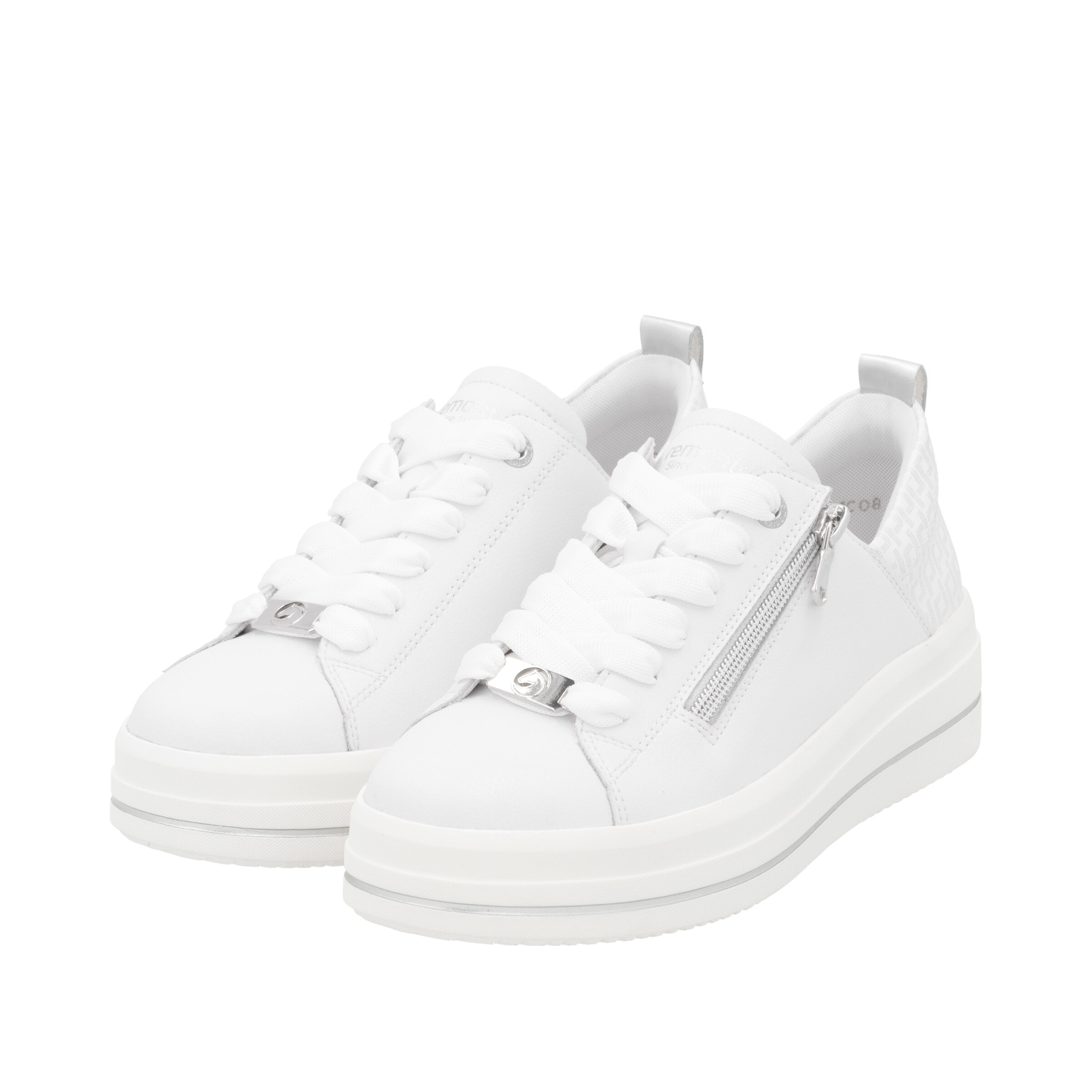 Baskets basses REMONTE en blanc