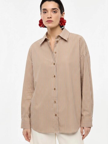 IMPERIAL Bluzka 'Camicia' w kolorze brązowy: przód