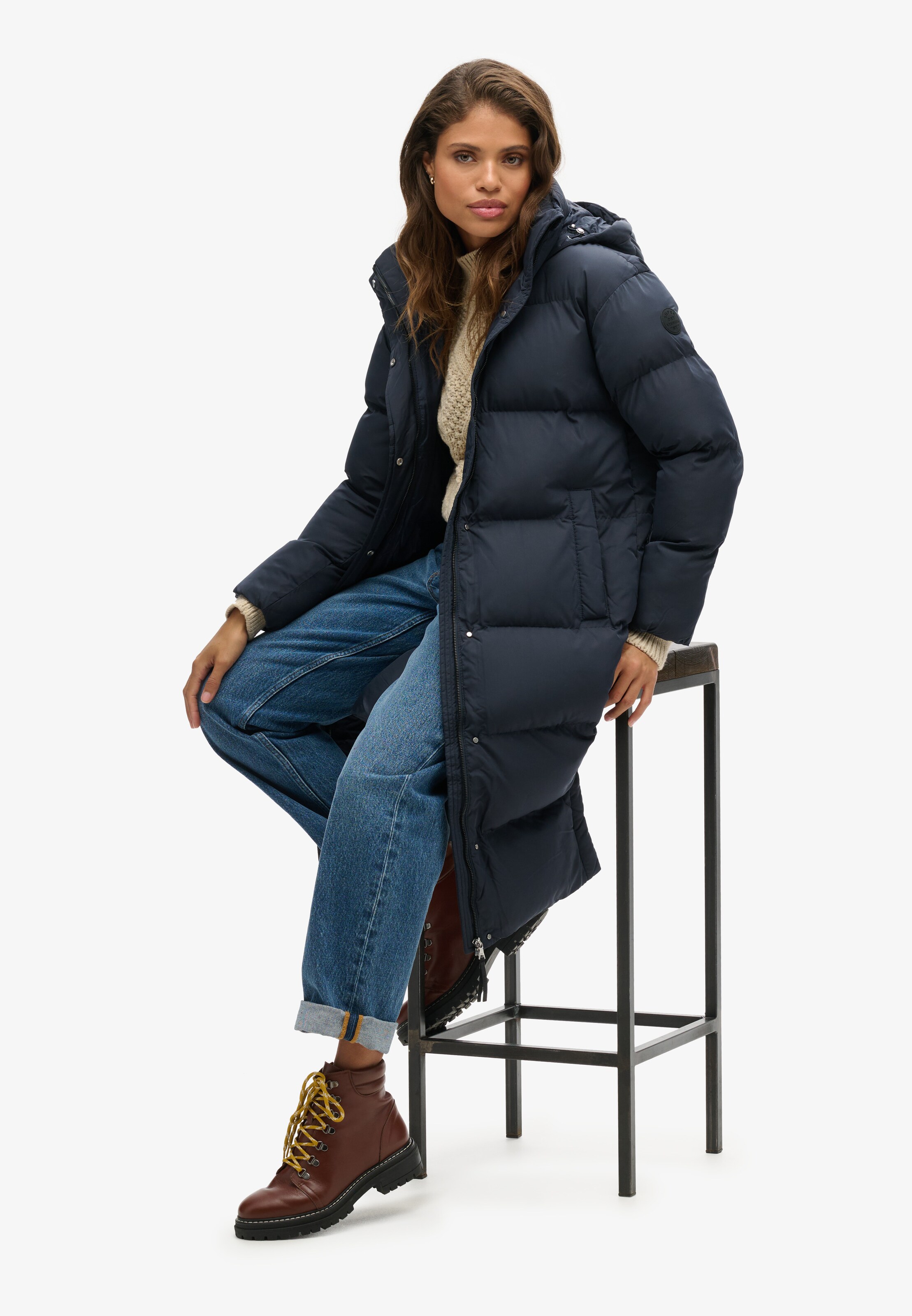 Manteau d hiver Superdry en Marine ABOUT YOU
