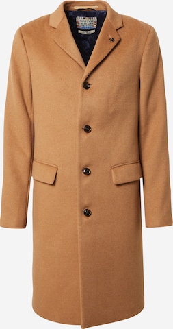 Manteau mi-saison SCOTCH & SODA en marron : devant