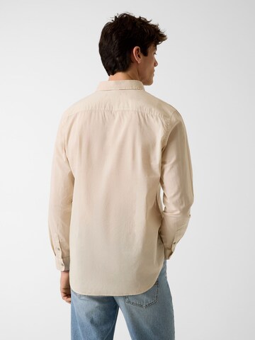 GUESS Regular fit Button Up Shirt in Beige