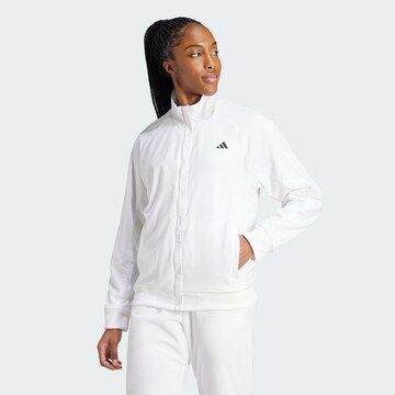 ADIDAS PERFORMANCE Спортивная куртка 'Walk On' в Белый: спереди